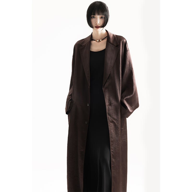 apozi常规长袖长款复古