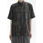 collection 水墨重置 新中式 APOZi 中国风印花衬衫 松弛感上衣女