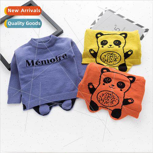 Children Korean  of the sweater fall and winter new boys car