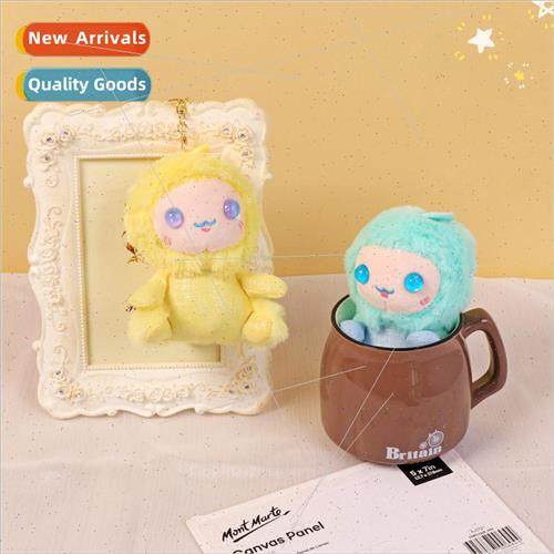 Cute Bibi dinosaur plush pendant girl heart doll doll cartoo