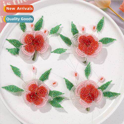 Summer dopamine girl multi-layer rose diy handmade weaving b