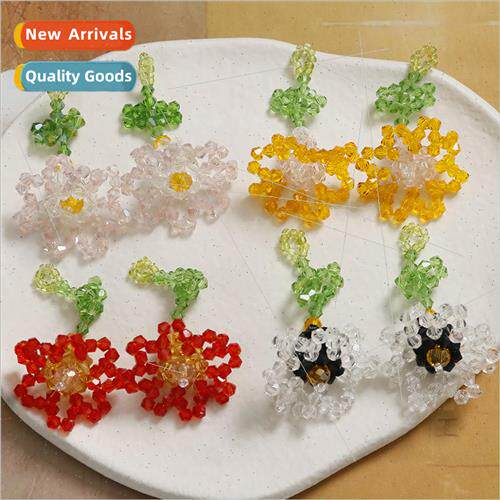 Summer field  colorful trumpet flowers flowers diy handmade