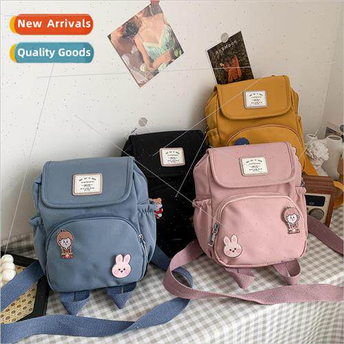 Japanese small backpack female 2021 new fall and winter Kore