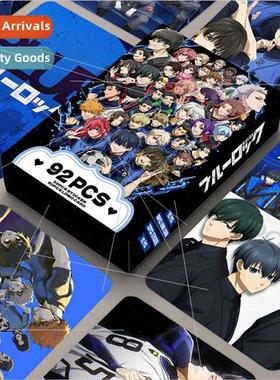 92PCS High Definition Color Printing Photo Card Blue Prison