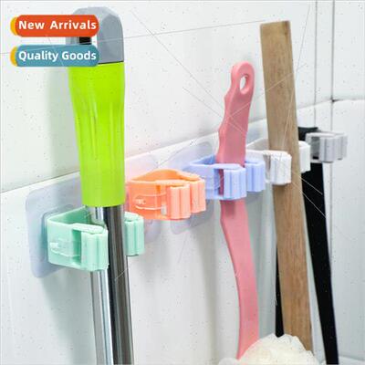 Nail-free multifunctional -marking mop holder storage mop ho