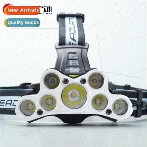 Wind outdoor strong light headlamp T6 LED long-distance head