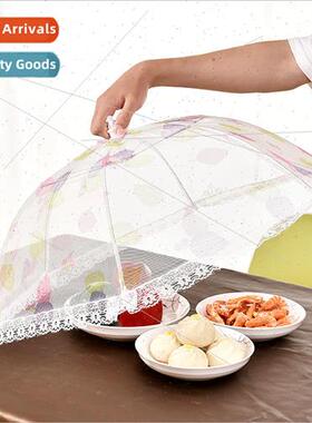 Extra large collapsible dish cover dining table cover food t