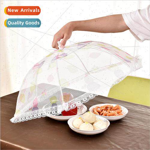 Extra large collapsible dish cover dining table cover food t