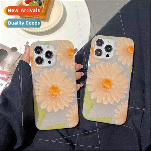 Yellow Green Daisy IPhone14ProMax Double Sided Apple 13PRO P