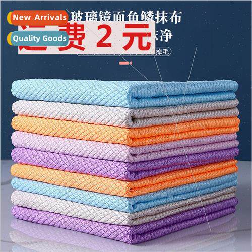Water-absorbent -linting -stick fish scale rags household la