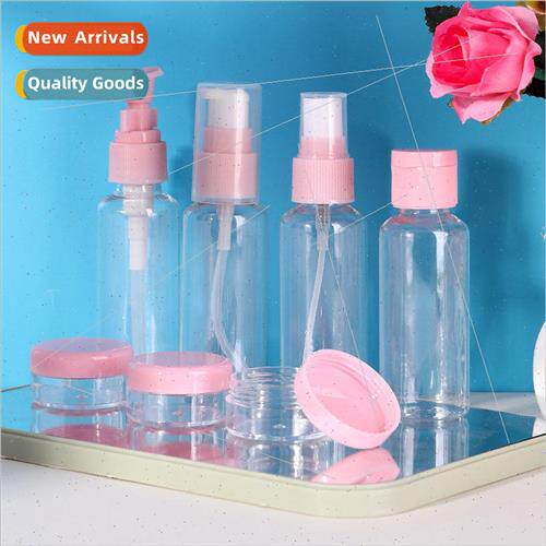 Travel 8-piece set of cosmetic bottles plastic bottles lotio