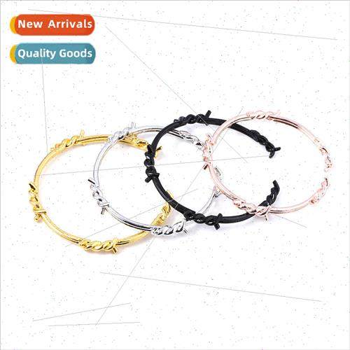 twisted twisted thorns bracelet INS simple fashion men and w