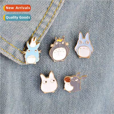 Brooch Cute new cartoon animal brooch strange penguin kitten