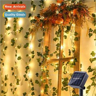 Solar LED lights string outdoor battery box wedding Christma