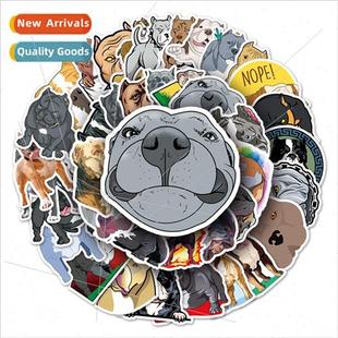 luggage dog creative waterproof scooter bully stickers