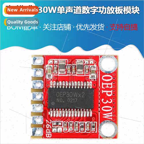 OEP30W Mono Digital Amplifier Board Module Class D 12V LCD T