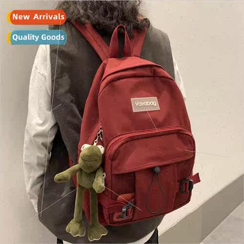 ins schoolbag female 2022  Korea Harajuku ulzzang backpack j