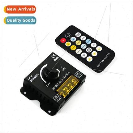 RF Wireless 17 Keys Dual Color Temperature Controller Knob C