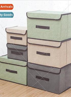 Fabric collapsible storage box dormitory inside things stora
