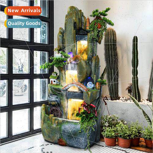 Chinese garden wigwam fountain feng shui wheel humidifier li