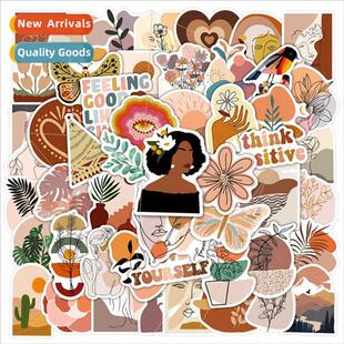 100 bohemian  cartoon handbook notebook refrigerator childre