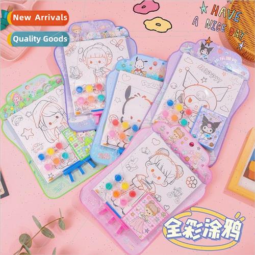 Childrens coloring drawing board set doodle painting large w