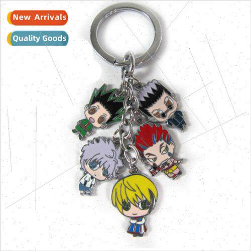 Full-time hunter titanium 5 doll pendant keychain alloy pend