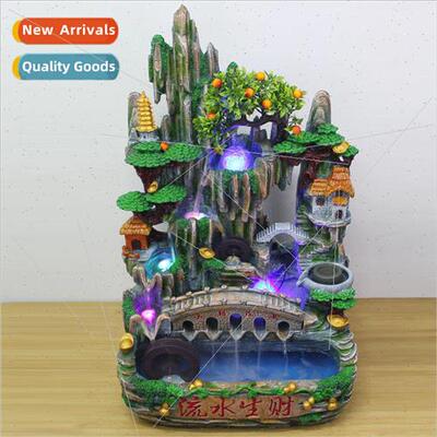 boutique wigwam flowing water bridge fountain ornaments attr