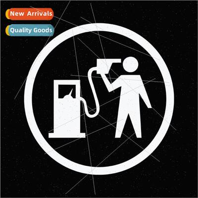 Car stickers funny gas cap stickers gasoline decals gas cap