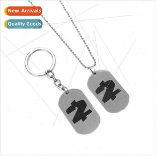 Day Hangin Peripheral Pendant Game Steel Harvest Stainless