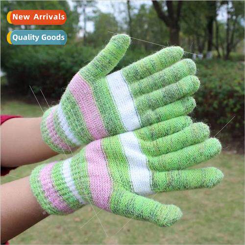 Mens and womens  riding gloves winter warm wool padded glove