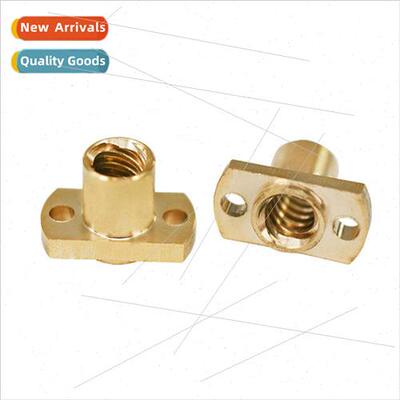 3D Printer Accessories T8 Screw Nut Pitch 2mm Lead 8mm Brass