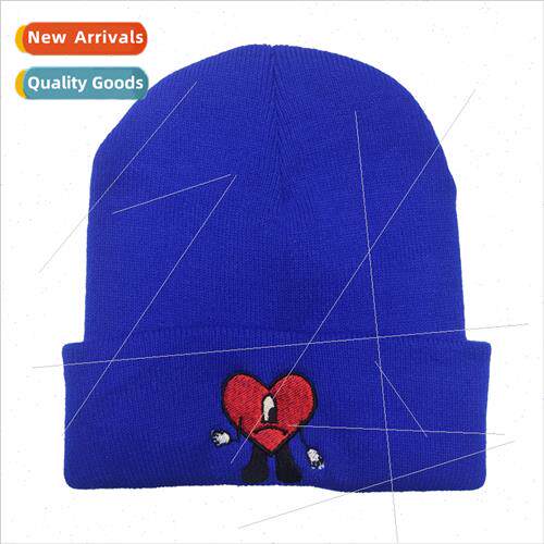 nger badbunny badbunny rabbit embroidery knitted cap fall an