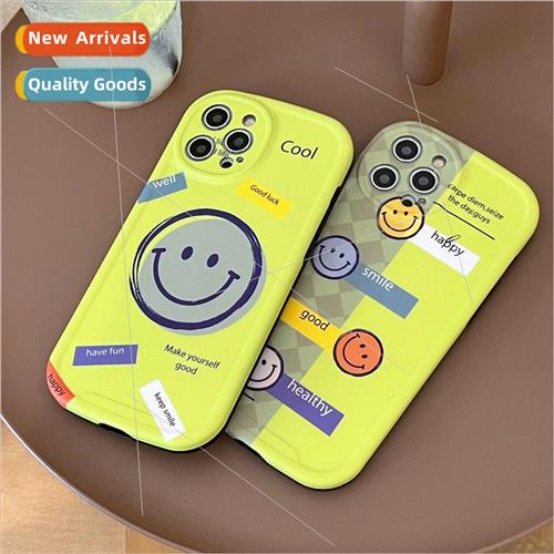 English smiley IPhone14ProMax round hole photo frame 11 Appl