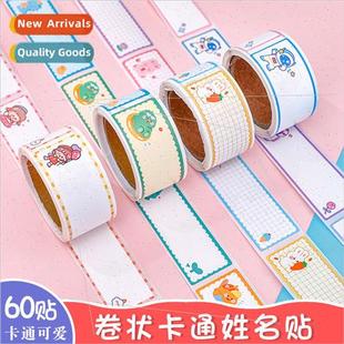 cartoon creative tape stickers multifunctional name Student