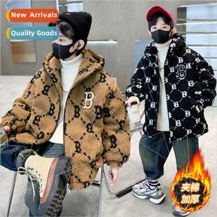 and winter children coat thicken 适用eign fall new Boys 2023