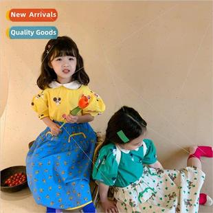 end meng mouse tops cut cartoon 2023 summer Childrens girls