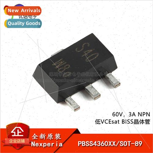 al PBSS4360XX SOT-89 60V 3A NPN Low VCEsat BISS Transistor