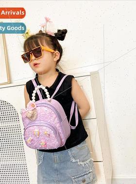 New sequins childrens shoulder bag princess cute bow small s