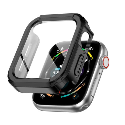 适用 apple watch case waterproof case membrane all-in-one ap