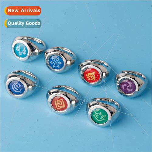 Game  original God ring Gods eye seven elements ring seconda