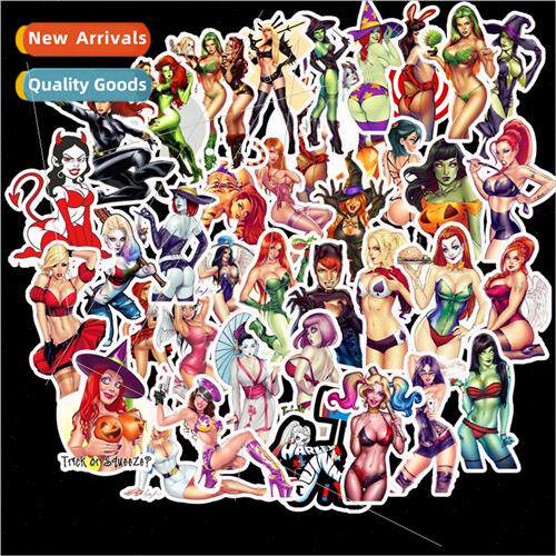 100 personalized hip-hop girl graffiti car stickers bike ska