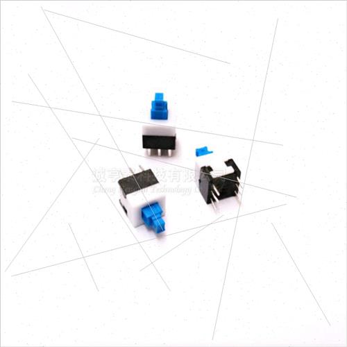 Key Switch 8*8MM -locking Double Row 6-pin/x-pin Blue White