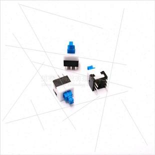 White 8MM Row Double locking Blue Key pin Switch