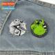 ght Christmas Fright Series Hallowee Cartoon Brooch Creative