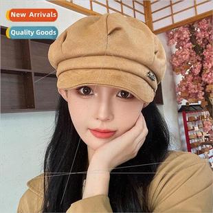 new metal duck and tongu octagonal winter suede Autumn label