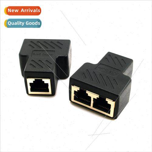 Shielded CAT6 RJ45 Network Tee Header Network Cable Extensio