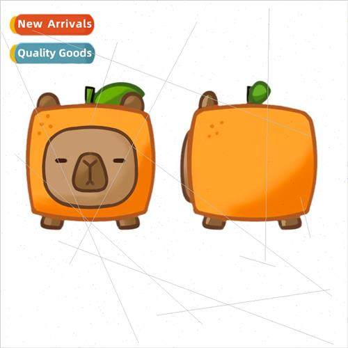 New Pet mulator 99 orange capybara plush plush toy figure