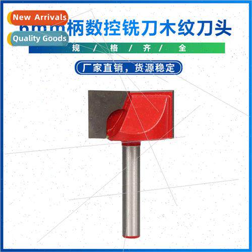 Woodworking Shear Bottom Cleanup Carving Drill Bit 6mm Shank