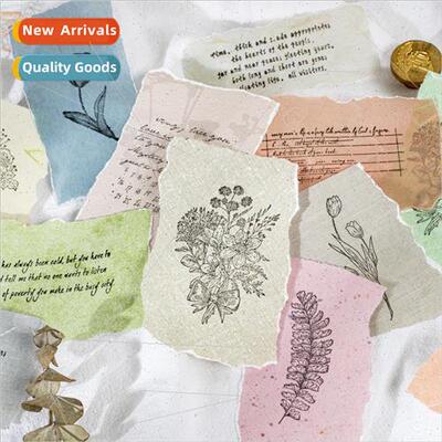 Time paper series material paper literary simple texture diy